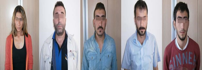 Hırsızlık yaptıkları öne sürülen 2'si kadın 6 kişi yakalandı