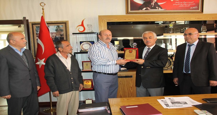 Çubuklu Şoförlerden Belediye Başkanı Özden'e ziyaret