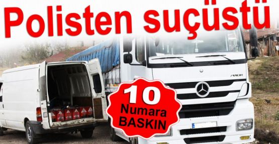 Çubuk'ta 10 numara yağ operasyonu