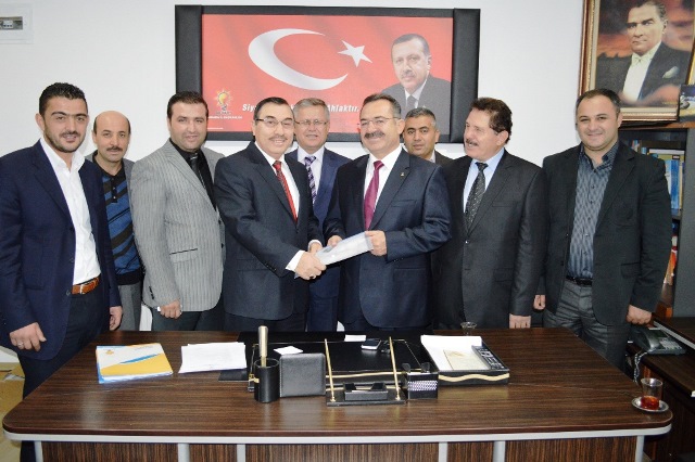 SÜLEYMAN HAKSEVER, ADAY ADAYLIĞI İÇİN MÜRACAATINI YAPTI