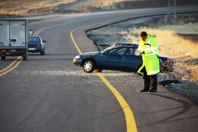 Çubuk'ta Trafik Kazası: 1 Ağır Yaralı