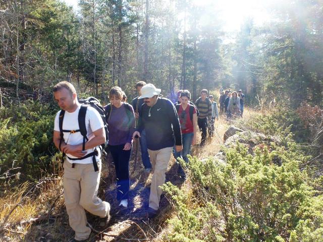 DOĞA SEVERLER IŞIK DAĞINA YÜRÜDÜ