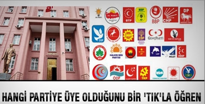 Hangi Partiye Üyesin Tıkla-Öğren