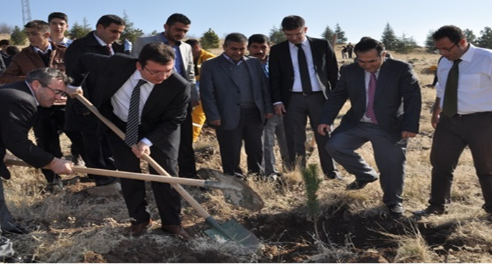 Çubuk Kaymakamlığı, 22 bin fidanı toprakla buluşturacak