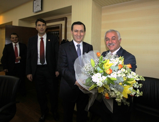 Başkan Özden’den Başbakan Yardımcısı İşler’e hayırlı olsun ziyareti