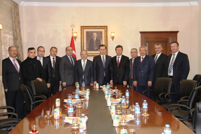 BADER'DEN BAKAN EMRULLAH İŞLER'E HAYIRLI OLSUN ZİYARETİ