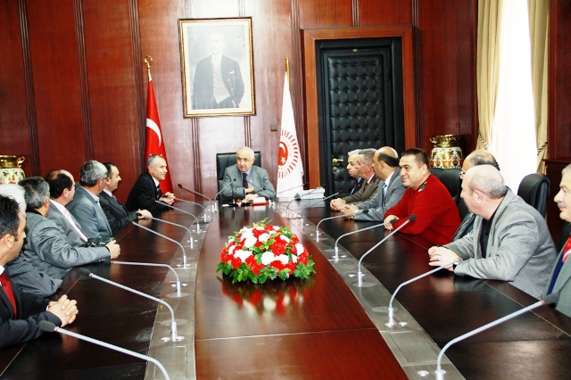 Çubuklu sivil toplum temsilcilerinden Meclis Başkanı’na ziyaret