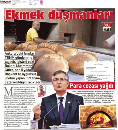 FIRINLARA CEZA YAĞDI