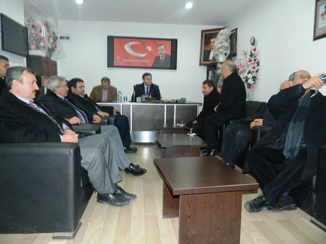 BADER’DEN AK PARTİ ÇUBUK İLÇE BAŞKANI’NA ZİYARET