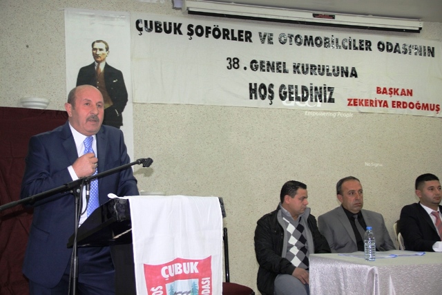 ZEKERİYA ERDOĞMUŞ 5. KEZ ODA BAŞKANI…