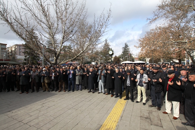 Çubuk'ta vatandaşlar yağmur duasına çıktı