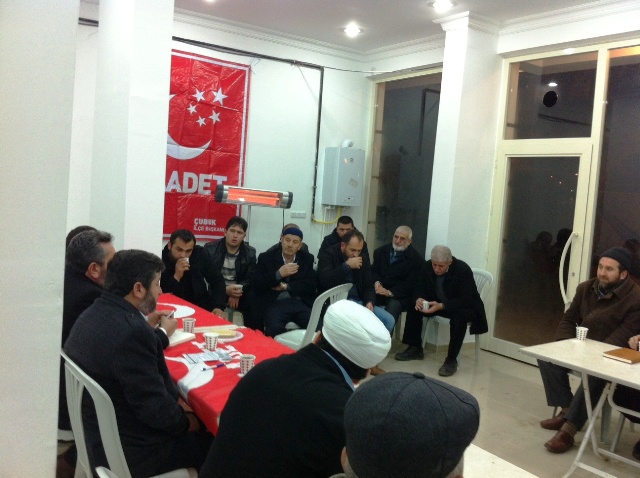 Saadet Partisi Seçim Bürosu Dualarla Açıldı