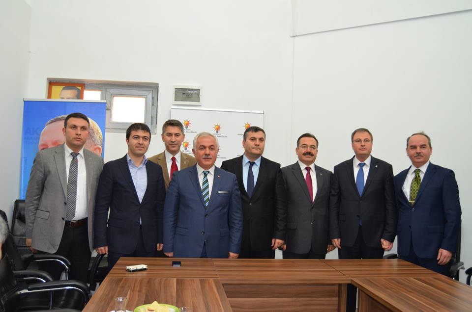 Çubuk'ta AK Parti'li aday Acehan’a destek