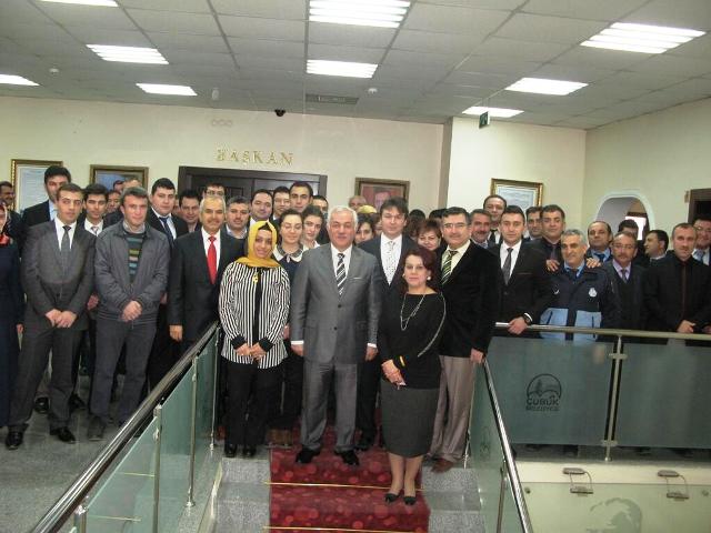 Çubuk'ta belediyedeki memurların maaşına SDS zammı