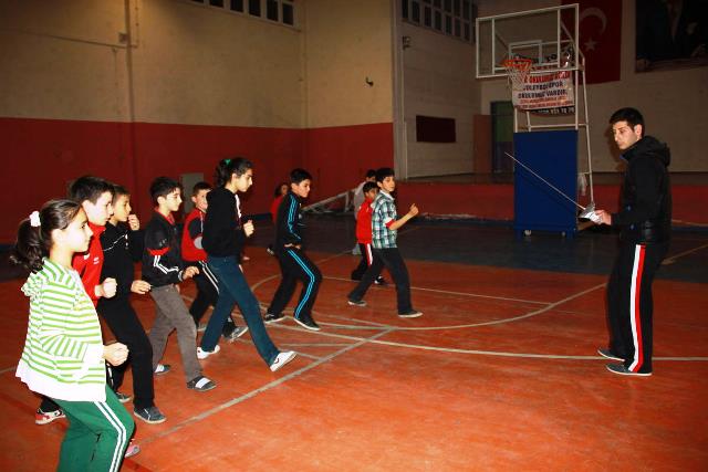 Çubuk’un 4’üncü eskrim spor kulübü kuruldu