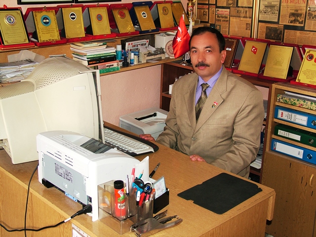 “KALDIĞIM YERDEN, HAYIRLI HİZMETLERE DEVAM”