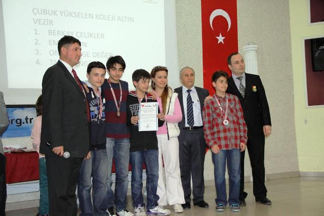 Çubuk’ta Türkiye satranç ligi elemeleri yapıldı