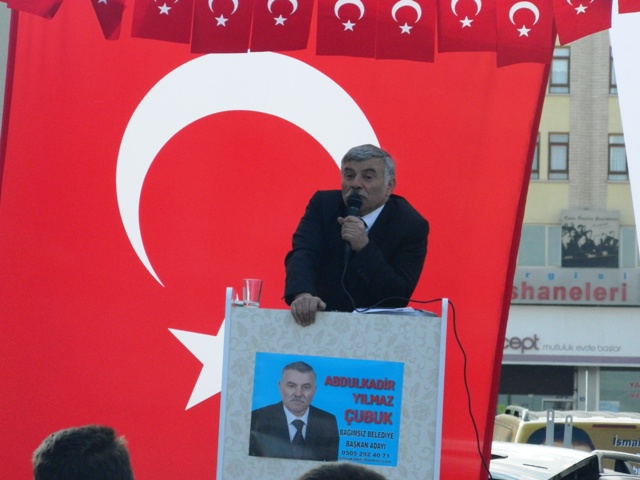 BAĞIMSIZ BELEDİYE BAŞKAN ADAYI  YILMAZ:  “BENİM PARTİM YOK AĞA BABAM YOK”