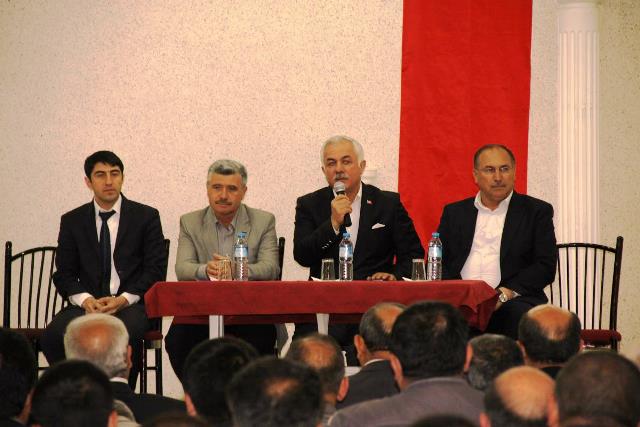 Çubuk Belediye Başkanı Özden, personelle vedalaştı