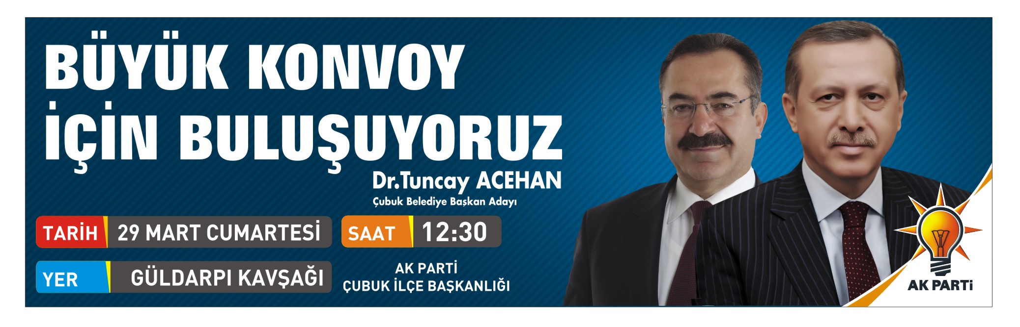 AK PARTİDEN KONVOYA DAVET