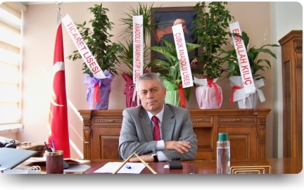 Çubuk İlçe Milli Eğitim Müdürlüğüne atanan Murat Aslan, göreve başladı