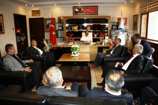 Başkan Ayantaş’dan Başkan Acehan’a hayırlı olsun ziyareti