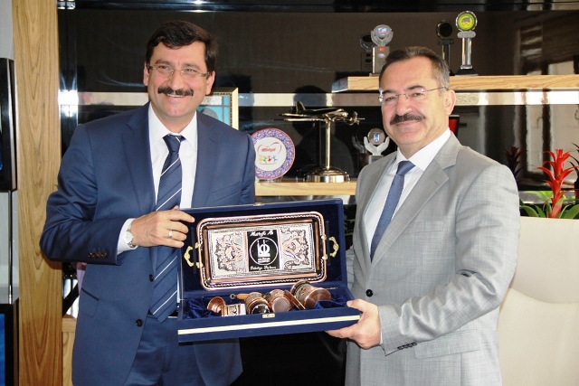 Başkan AK’tan Başkan Acehan’a Hayırlı Olsun Ziyareti