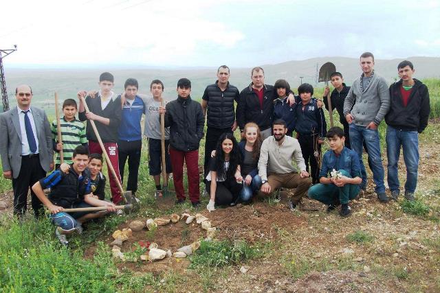 Çubuk’ta Soma şehitleri için 301 fidan dikildi