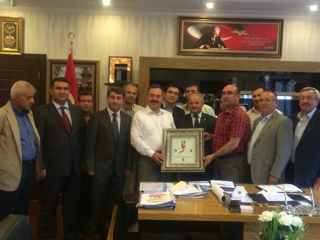 BADER’den Başkan Acehan’a Ziyaret