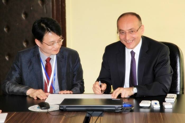 YBÜ ve G.KORE HANKUK ÜNİV.  ARASINDA EĞİTİM İŞBİRLİĞİ