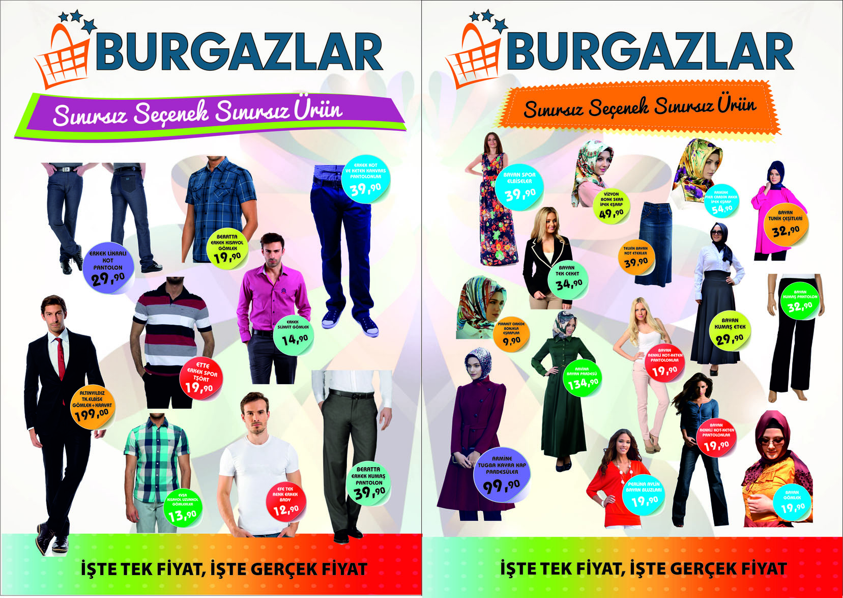 Ailenizin Mağazası BURGAZLAR Bayrama Özel İndirimlere Başladı