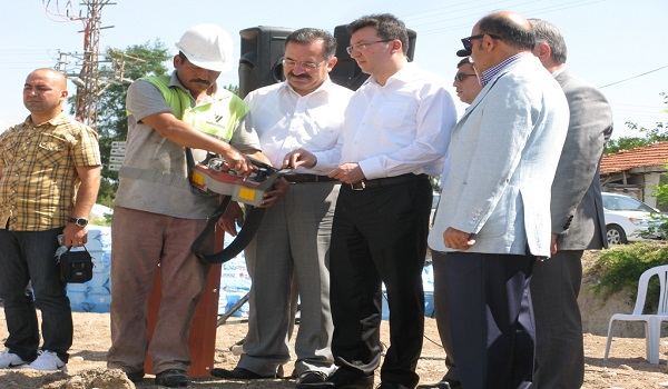 YAVUZ SELİM ORTAOKULU’NUN TEMELİ DÜZENLENEN TÖRENLE ATILDI