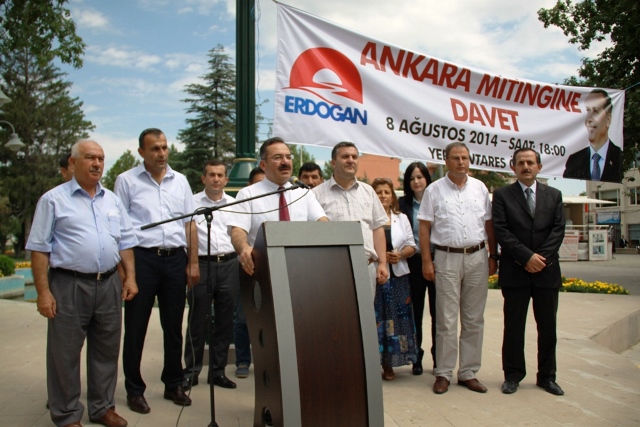 Başkan Acehan, Cumhurbaşkanı adayı Erdoğan’a destek istedi