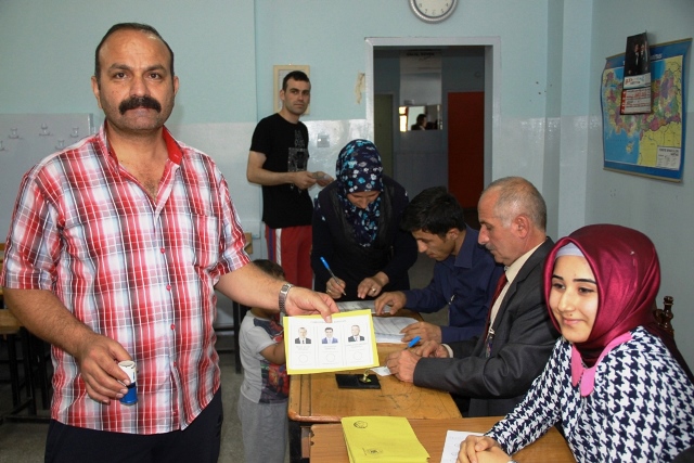 Çubuk’ta seçim sonuçları açıklandı.
