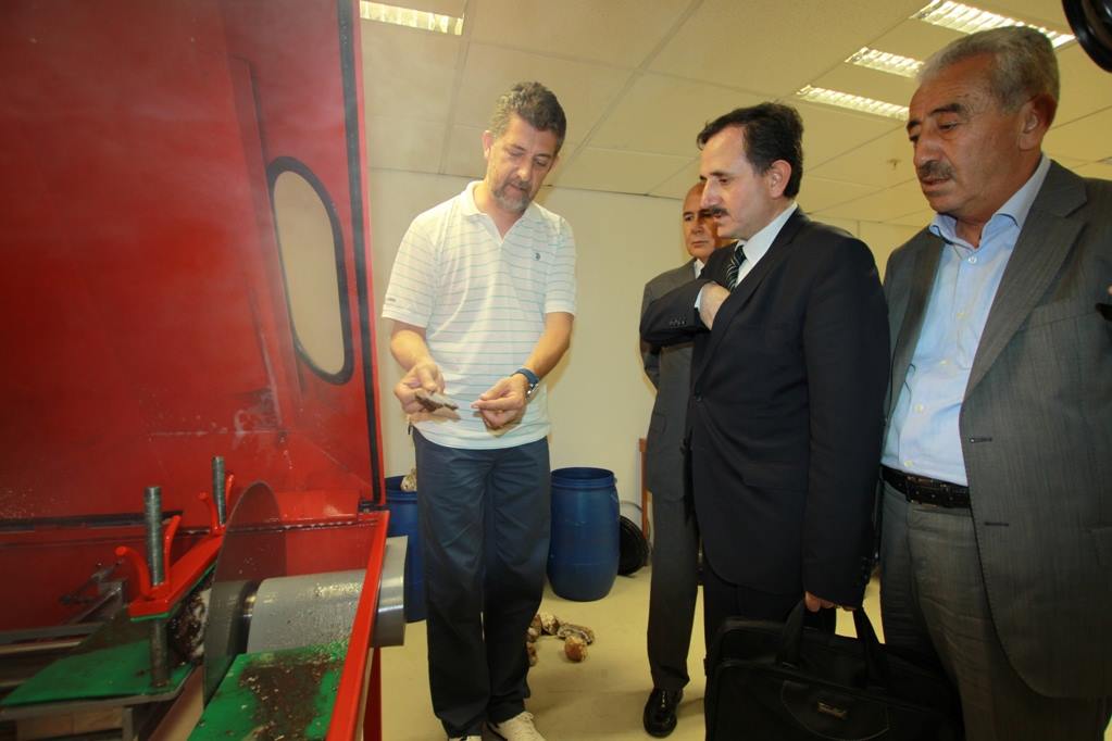 Değerli Taş Kesim Merkezi Çubuk’a Örnek Olacak