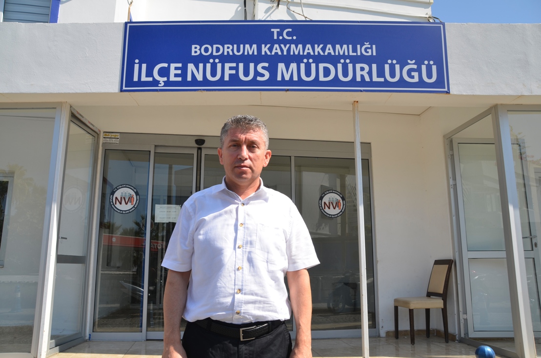 Bodrum’un Yeni Nüfus Müdürü Çubuklu