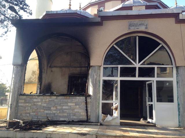 YENİCE MAHALLESİ CAMİİNDE YANGIN