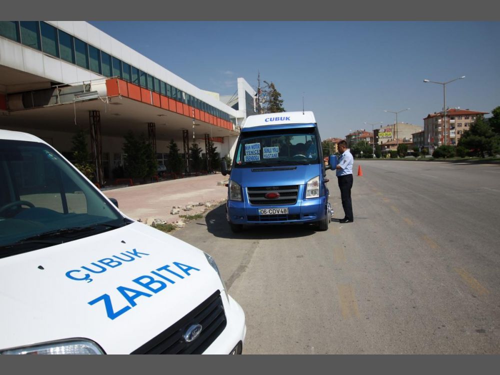 Çubuk’ta Denetimlerde, 21 Aracın Ruhsatına El Kondu