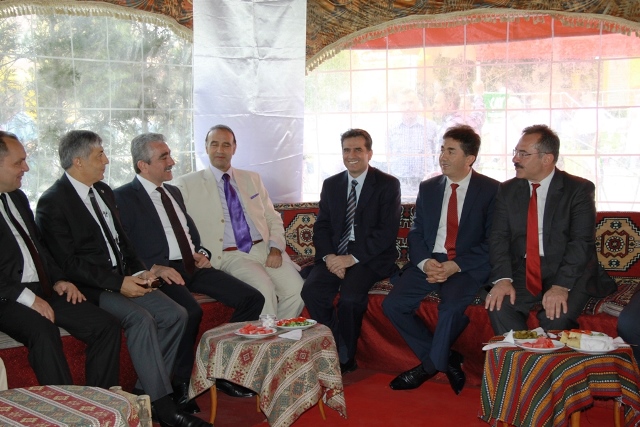 Emniyet Genel Müdürlüğü Daire Başkanları Çubuk Festivali’ni Ziyaret Etti