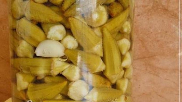 Şeftali ve Bamya Turşusu İlgi Çekiyor