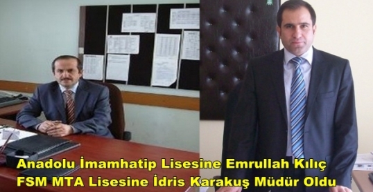 Karakuş ve Kılıç Göreve Başladı