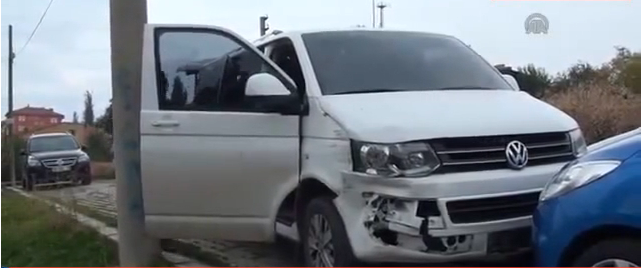 Çubuk'ta Polisten Kaçarken Kaza Yaptı