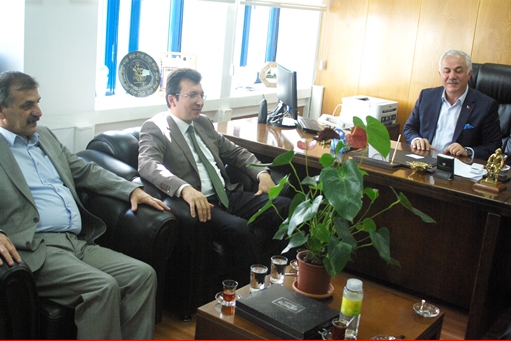 KAYMAKAM ŞAHİNDEN LOKMAN ÖZDEN'E ZİYARET