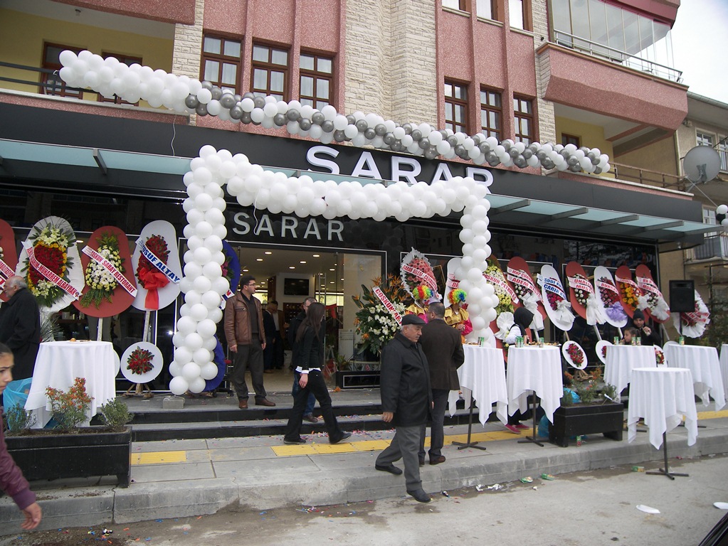 SARAR, ÇUBUK MAĞAZASI AÇILDI