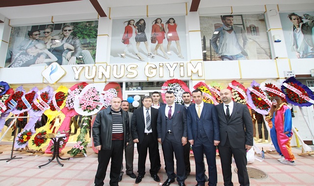 Yunus Giyim Yeni Mağazasının Açılışı Törenle Yapıldı
