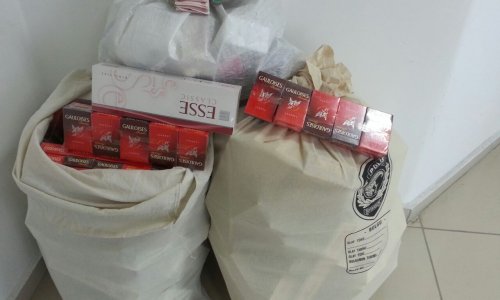 Çubuk’ta kaçak sigara operasyonu