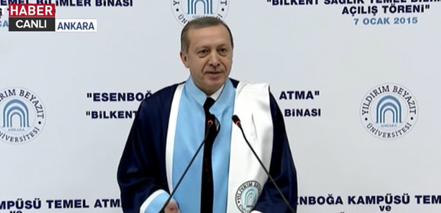 Erdoğan, 'Esenboğa Kampüsü Yerine Çubuk Külliyesi diyelim'