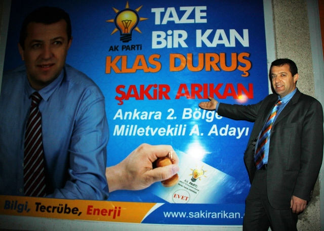 Bürokrat Şakir Arıkan Ak Parti’den Aday Adayı Oldu