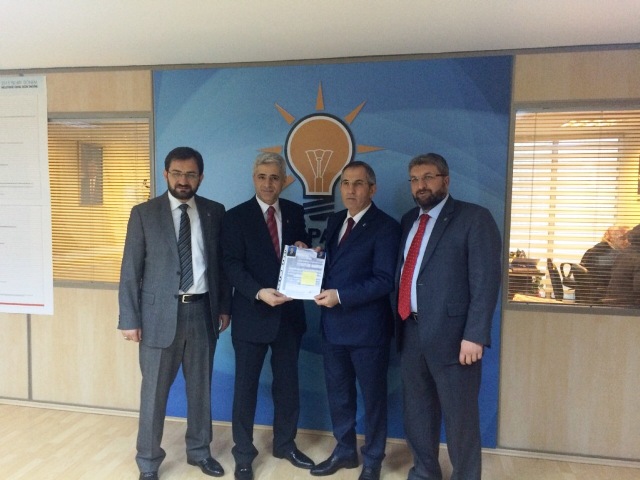 Seyit Koca, Milletvekili Aday Adaylığı Başvurusunu Yaptı