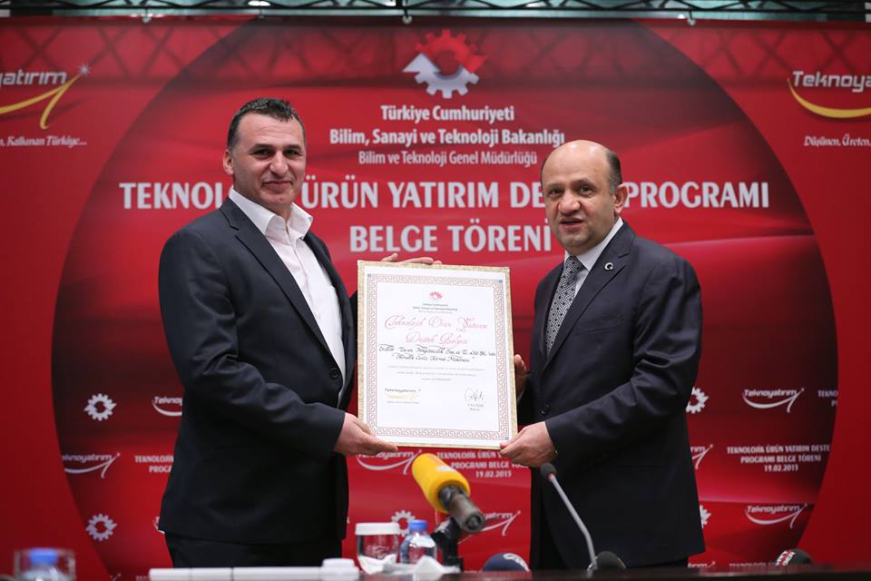 Çalışana Üretene Teknolojiye Destek